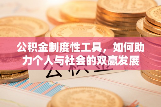 射阳公积金制度性工具，如何助力个人与社会的双赢发展
