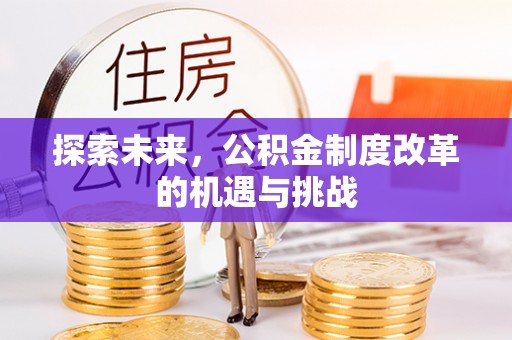 射阳探索未来，公积金制度改革的机遇与挑战