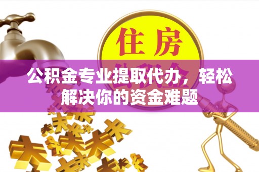 射阳公积金专业提取代办，轻松解决你的资金难题