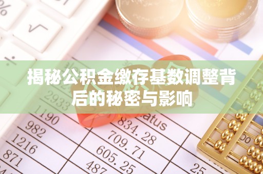 射阳揭秘公积金缴存基数调整背后的秘密与影响