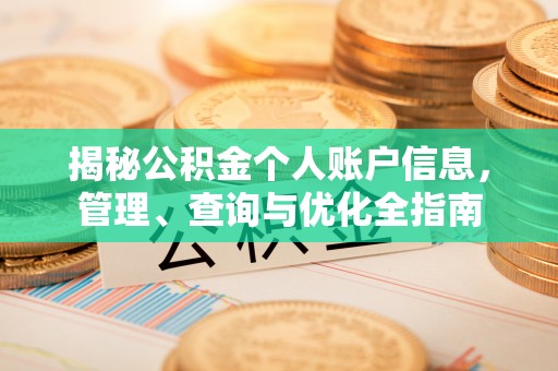 射阳揭秘公积金个人账户信息，管理、查询与优化全指南