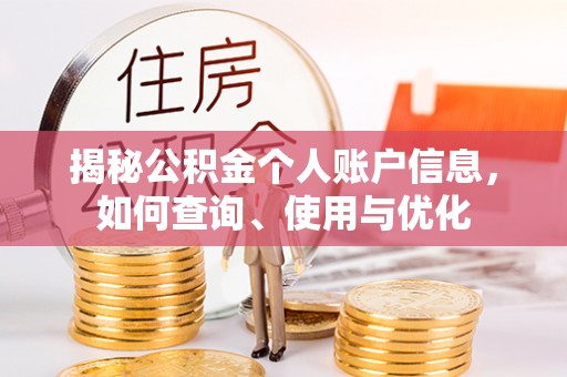 射阳揭秘公积金个人账户信息，如何查询、使用与优化
