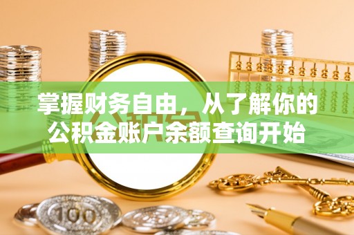 射阳掌握财务自由，从了解你的公积金账户余额查询开始