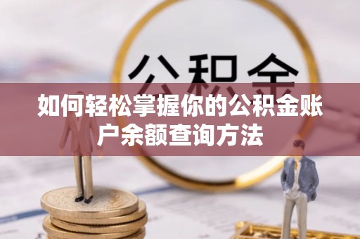 射阳如何轻松掌握你的公积金账户余额查询方法