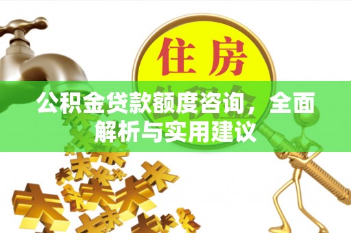 射阳公积金贷款额度咨询，全面解析与实用建议