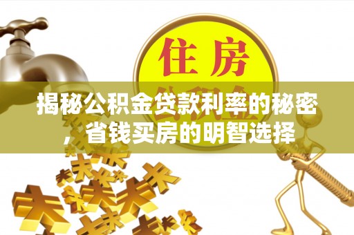 射阳揭秘公积金贷款利率的秘密，省钱买房的明智选择