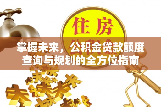 射阳掌握未来，公积金贷款额度查询与规划的全方位指南
