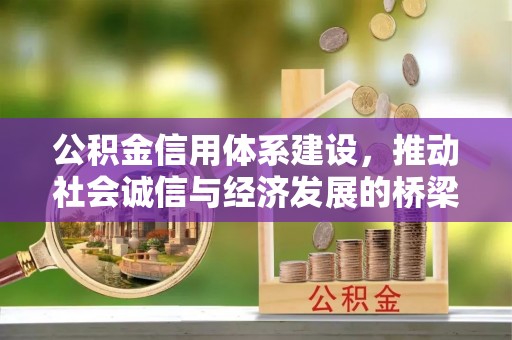 射阳公积金信用体系建设，推动社会诚信与经济发展的桥梁