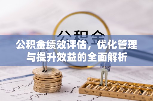 射阳公积金绩效评估，优化管理与提升效益的全面解析