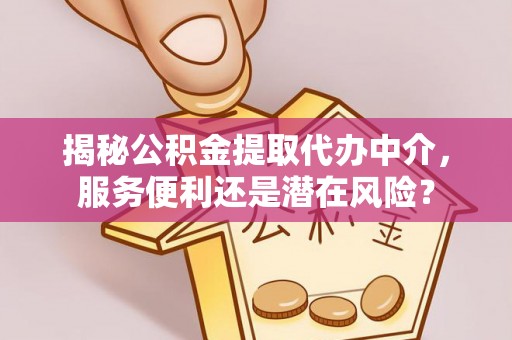 射阳揭秘公积金提取代办中介，服务便利还是潜在风险？