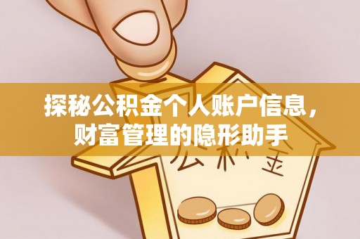 射阳探秘公积金个人账户信息，财富管理的隐形助手
