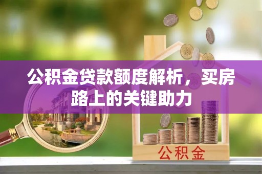 射阳公积金贷款额度解析，买房路上的关键助力