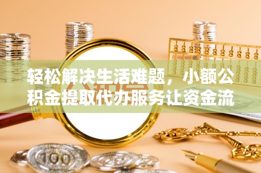 射阳轻松解决生活难题，小额公积金提取代办服务让资金流动更便捷