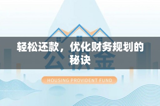 射阳轻松还款，优化财务规划的秘诀
