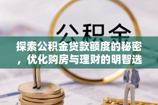 射阳探索公积金贷款额度的秘密，优化购房与理财的明智选择